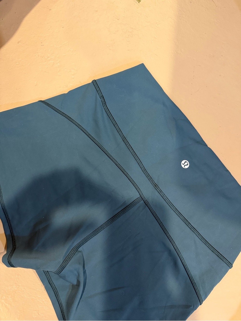 Lululemon Deep Teal High-Rise short